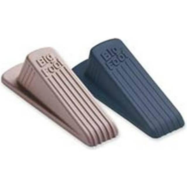 mpany  No-Slip Doorstop- Rubber- 2-.25in.x4-.75in.x1-.25in.- Brown