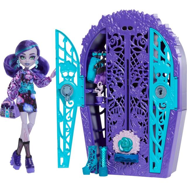 Monster High Skulltimate Secrets Garden Mysteries Playset, Twyla Doll With 19+ Surprises - One Colour