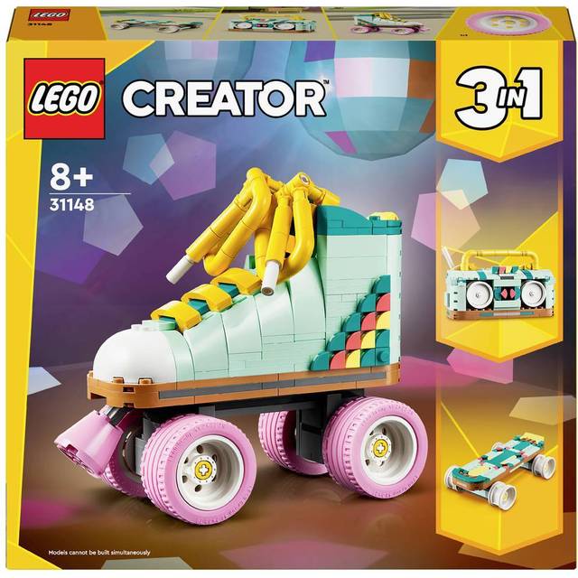 Lego Creator 3In1 Retro Roller Skate Toy Set 31148 - One Colour