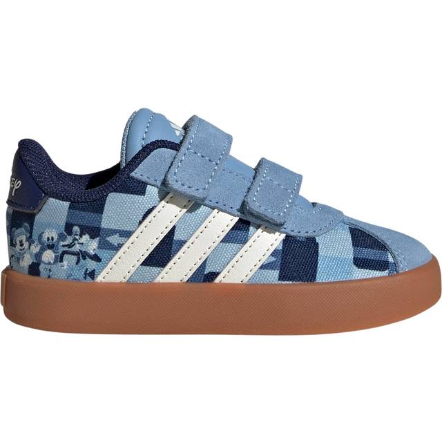 adidas x Disney Mickey Mouse Vl Court Shoes Kids, Blue, Size 9 Younger
