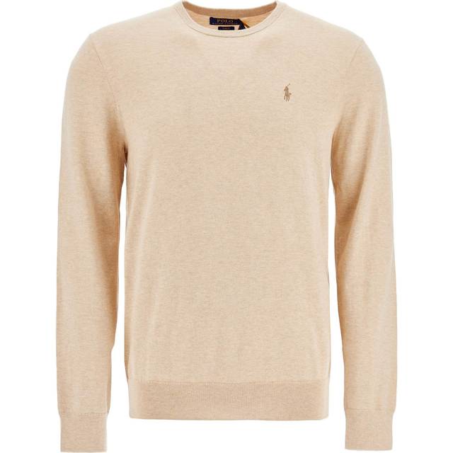 Pull droit en coton - Marron - S