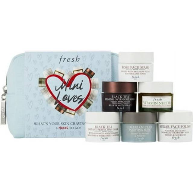 Fresh Mini Loves Mask Set (6 Pcs) New With Bag