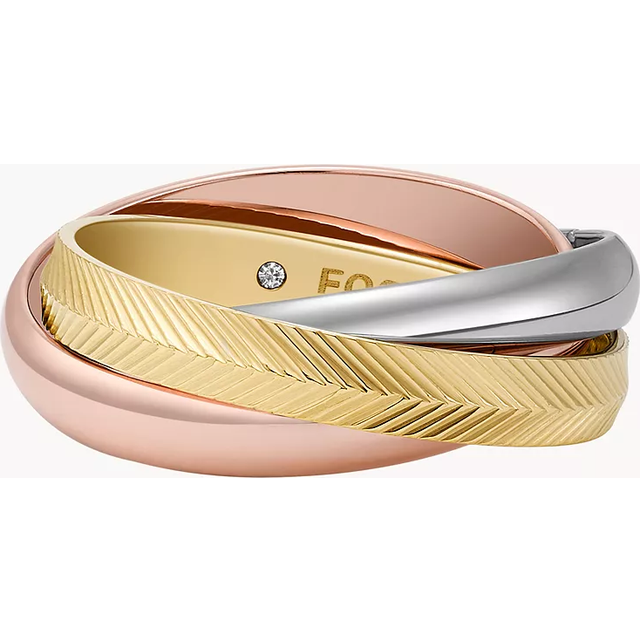 Fossil Damenring HARLOW JF04807998 - tricolor