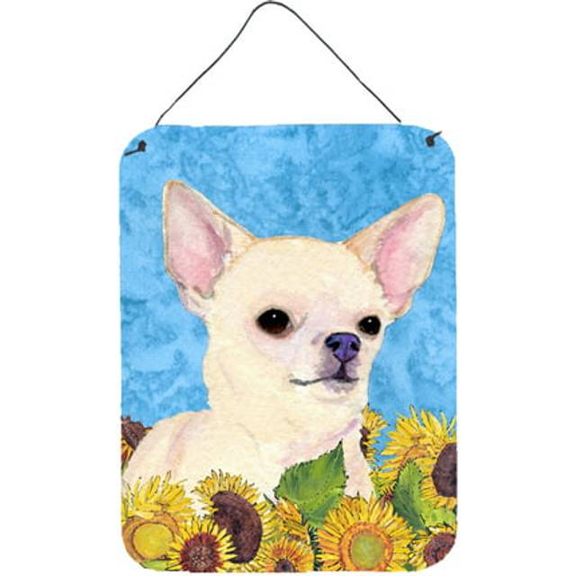 """""Caroline's Treasures SS4241DS1216 Chihuahua Aluminium Metal Wall or Door Hanging Prints  16"""""""" x 12""""""""  Multicolor"""""