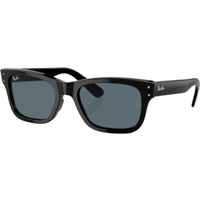 Ray - Ban Man RB2283 MR BURBANK 901/R5 Sunglasses Acetate Black Blue Squared Normal