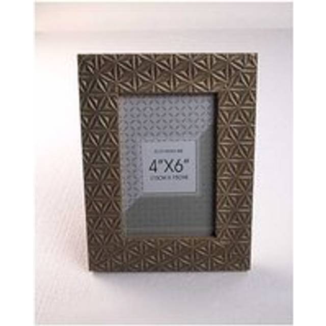 Light floral photo frame 6x4