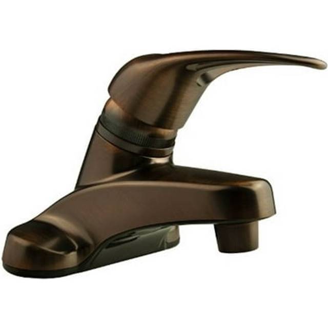 Dura Faucet DF-PL100-ORB RV Single Lever Bathroom Faucet (Oil-Rubbed Bronze Plating Over ABS Plastic)