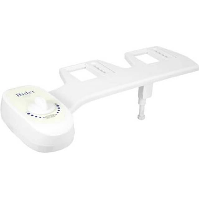 Fresh Fab Finds FFF-GPCT2123 Bidet Fresh Water Spray No Electric Mechanical Bidet Toilet Seat Attachment Adjustable Water Pressure, White - Unisex
