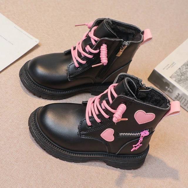 SHEIN Girls Boots, Kids Ankle Boots