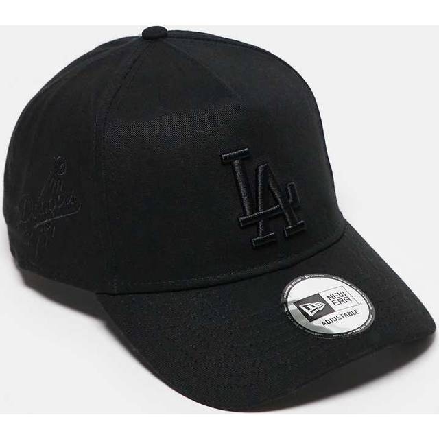 Cap New Era MLB Los Angeles Dodgers Monochrome 9FORTY E-Frame Adjustable Cap Black Universal (Universal)