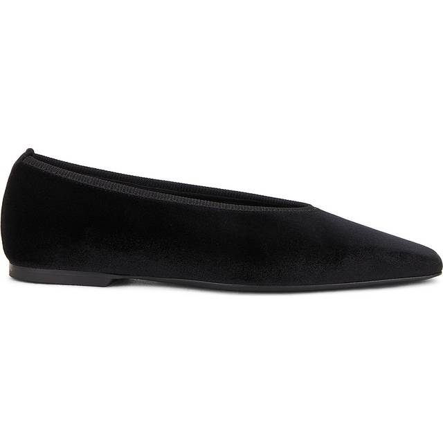 TOTEME | Black velvet Minimalist ballet flats | Women | 38 - black (38)