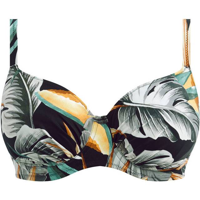 Fantasie Bamboo Grove Underwired Full Cup Bikini Top - Jet
