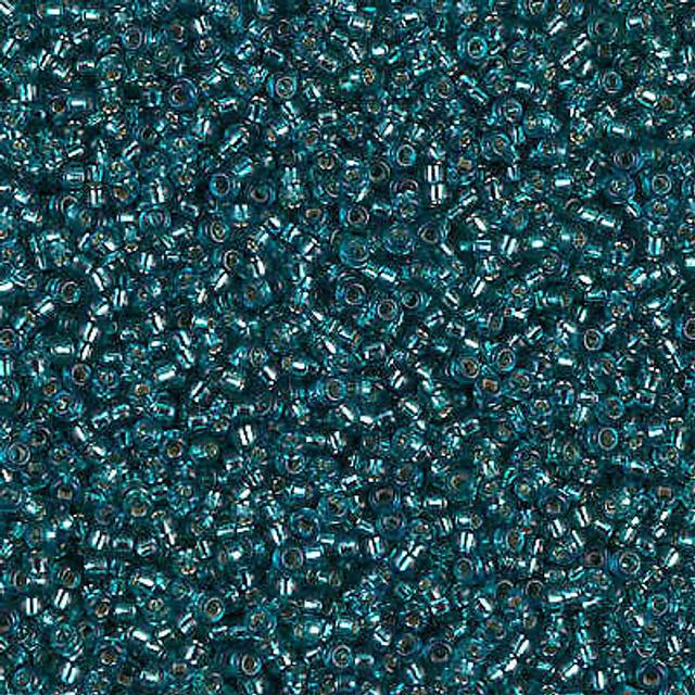 Miyuki Round Seed Beads Size 15/0 8.2g SL Teal