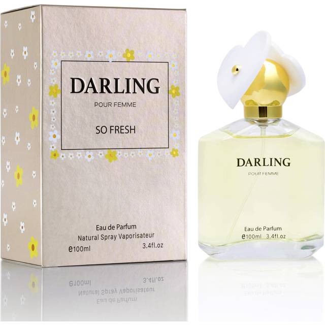 Darling So Fresh for Women EDP - Fruity & Floral Fragrance - Top Notes of Grapefruit  Sweet Raspberry - Mid Scent of Violet  Jasmine  Rose  Apple Blos