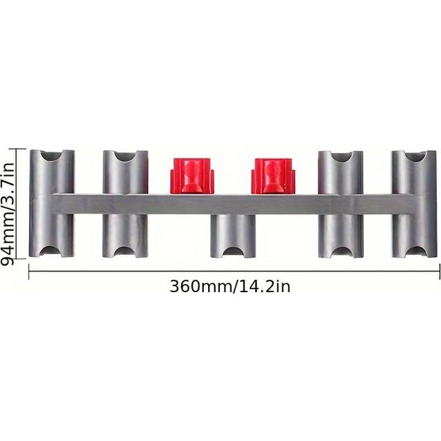 TEMU Easy-install Wall-mounted Vacuum Cleaner Head Holder - For Models V7, V8, V11, V12, V15 & V10 Lightweight Edition