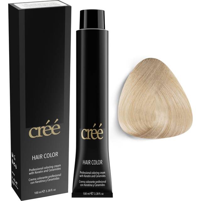 Cree Professional Permanent Hair Color  100ml - 3.4 fl.oz. (Ash Super Lightener - 901)