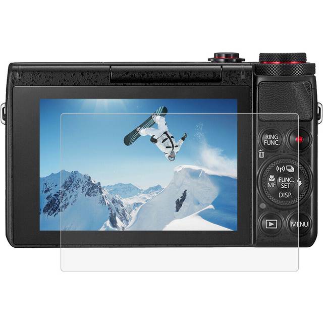 PULUZ 2.5D 9H Tempered Glass Film for Canon G7X, Compatible with Canon G3X / G9X / G5X / G7XII / G9XII / G1X Mark III / M6 / M100 / M50 / EOS RP / M6 Mark II