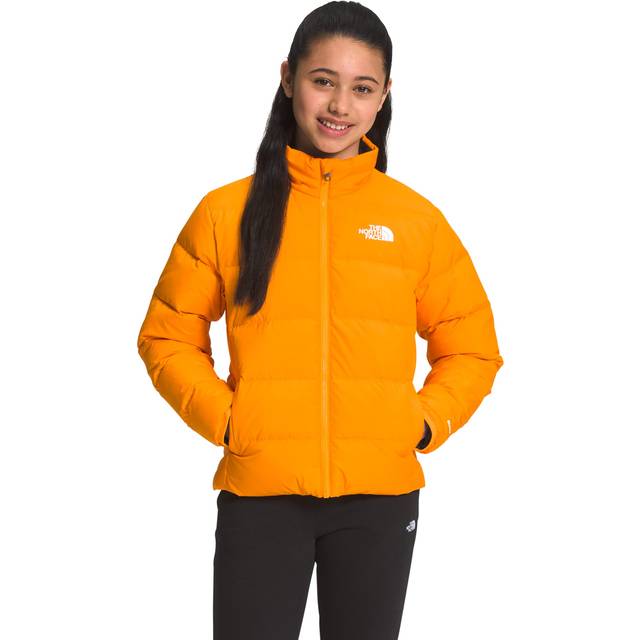 The North Face Teens Reversible North Down Jacket 2022 model (Orange (CONE ORANGE) X-large)