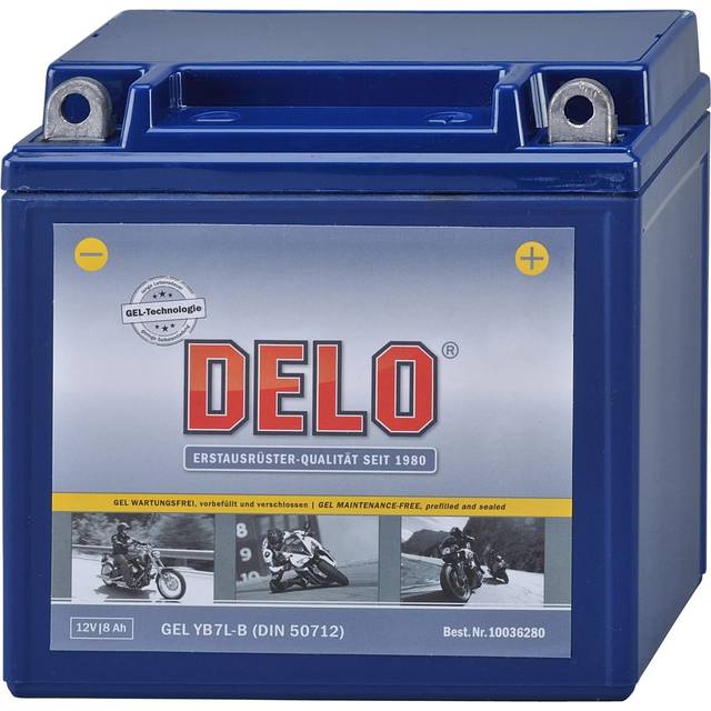 Delo Gel Batteri, Fyllt