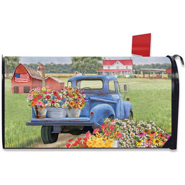 Day On The Farm Spring Large Mailbox Cover Pick-up Oversized Briarwood Lane