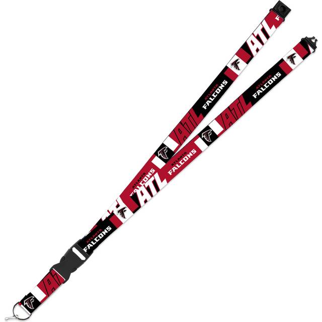 "Rico Industries NFL Football Atlanta Falcons 19"""""""" x 1"""""""" Premium Unisex-Adult Safety Breakaway Lanyard - Flash"
