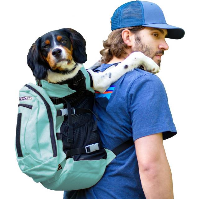 K9 Sport Sack | Adjustable Dog Carrier Backpack (Small  Plus 2 - Summer Mint)