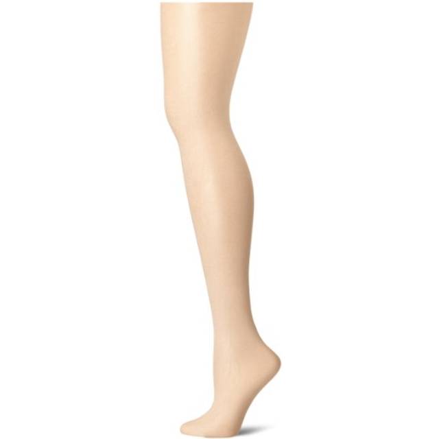 Danskin Women's Shimmery Footed Tight Light Toast C