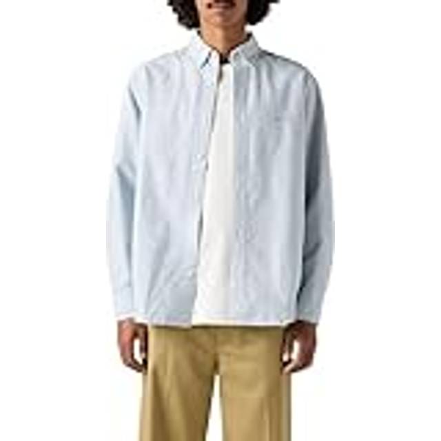 Levi's for man. A7210-0023 Genuine blue button-down shirt (XS), Casual, Cotton, Long sleeve