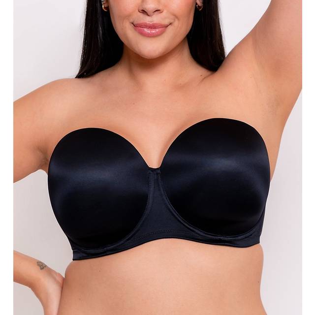 Curvy Kate Smoothie Moulded Strapless Multiway Bra Black