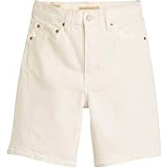 Ribcage Denim Bermuda Shorts - Pisco Sour - W27
