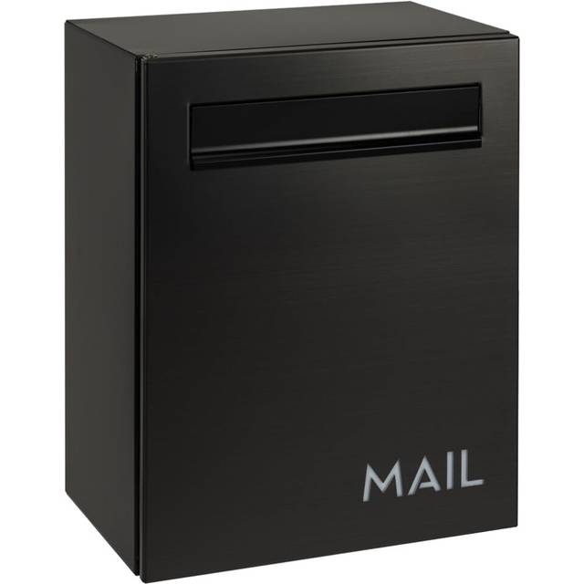 WallMounted Modern Locking Mailbox from Bailey Boxes Enhance Your Home with The Franklin  1575 H x 1175 W x 75 D El