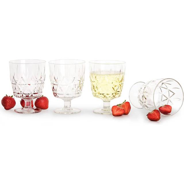 Sagaform Picknick Juni glass 4-pack 30 cl