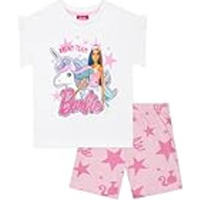 Unicorn Short Pyjamas - Pink - 8-9 Years