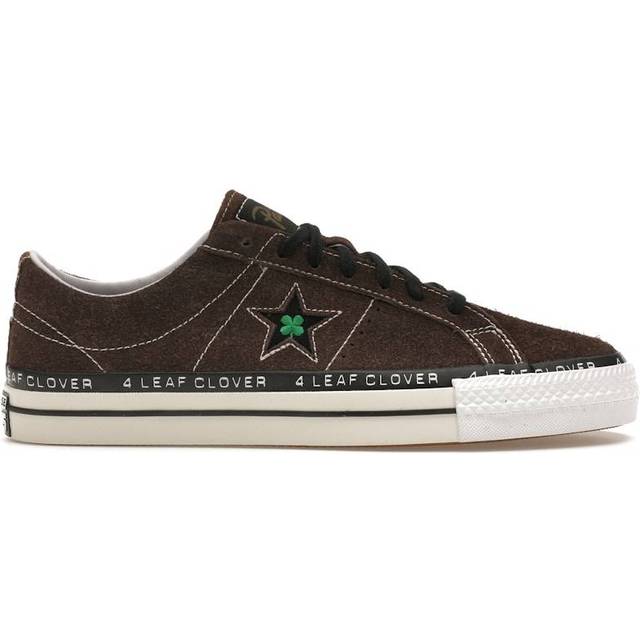 (9) Converse One Star Pro Ox X Patta Unisex Casual Trainers in Java Olive