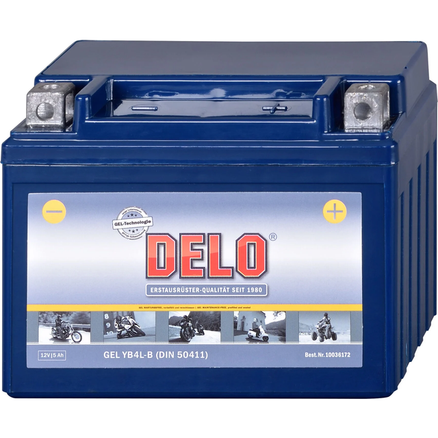 Delo Gel Batteri, Fyllt