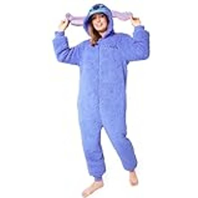Stitch Snuggly Fleece Onesie - Purple - L