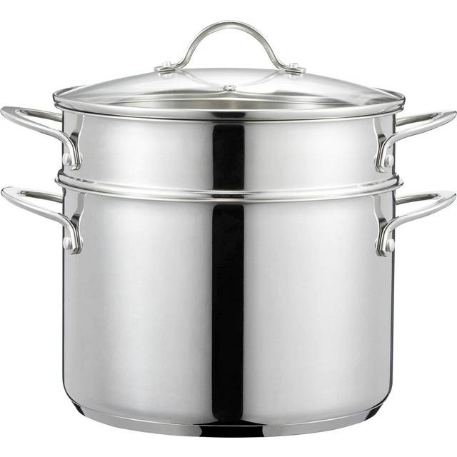 Dorre Kosmo pastagryta med insats 7,6 L Rostfritt stål - Silverfärgad