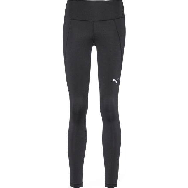 Puma Womens Training Essential High Waisted Full Length Tights - Black, Puma Black, Size L, Women