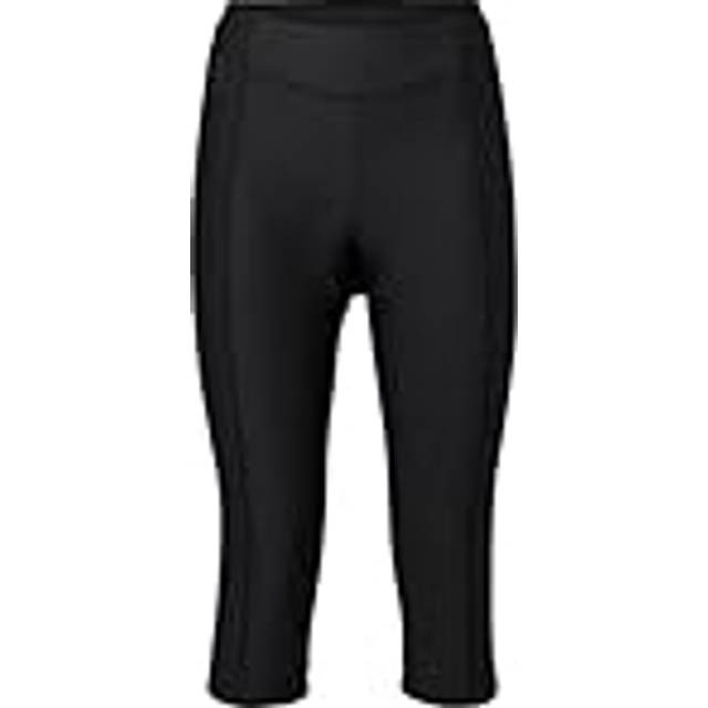 Vaude Cykelbyxor Dam Posta 3/4 Tights Black - Svart (48)