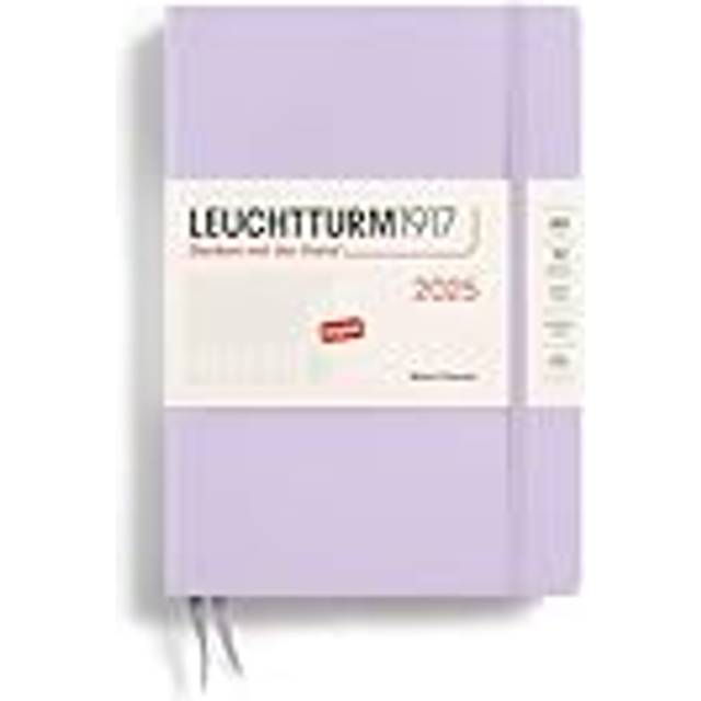 LEUCHTTURM1917 - Week Planner 2025  Hardcover  Medium (A5)  Lilac (Jan 1 - Dec 31  2025)