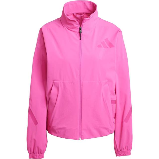 adidas Z.N.E. Woven Full-Zip Track Top - Semi Lucid Fuchsia - XL