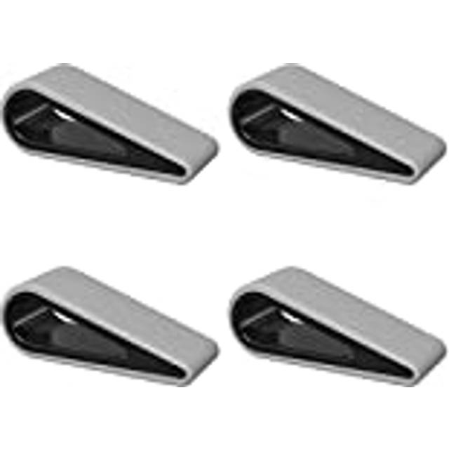 Universal Laptop/Computer Keyboard Stands, [4 Pack] Anti-Slip Silicone Tilting Wedge Riser Stable Kickstand, Ultra Compact Ventilated Stand Portable