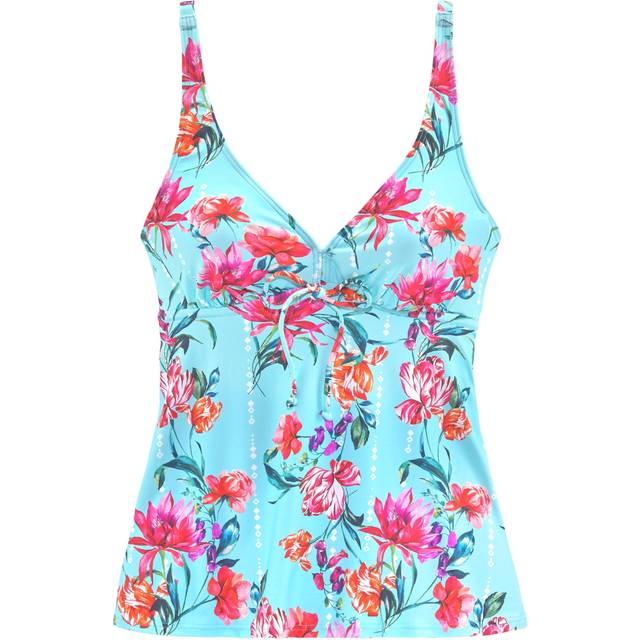 SUNSEEKER Tankini himmelblå / blandingsfarvet - SxB