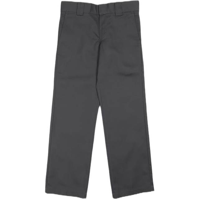 DICKIES 873 Slim Straight Work Trousers - Grey