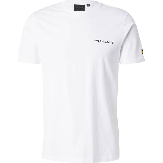 LYLE & SCOTT Embroidered T-Shirt |Vit |S