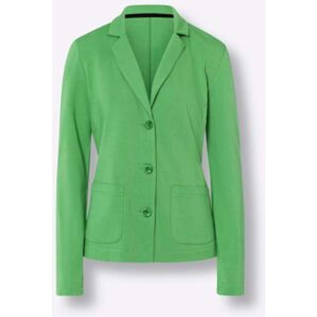 Heine Jersey Blazer - Apple Green