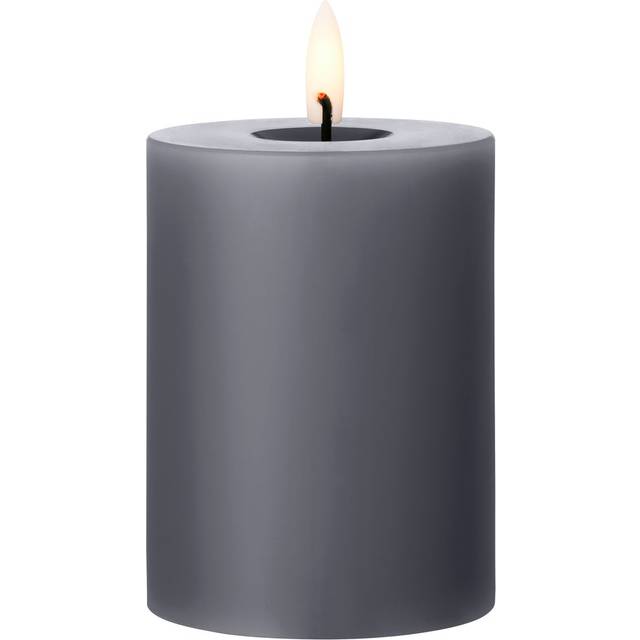 ester & erik ester & erik blockljus LED Ø7,5x10 cm 74 Dark Slate - Grå