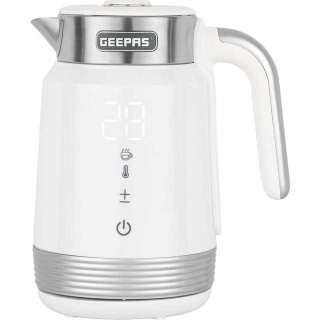 1.7L Smart Stainless-Steel Kettle WiFi & Voice Control - White - One Size