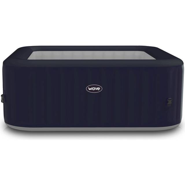 Wave Pacific | 4/6-Person Inflatable Hot Tub | Integrated Heater - Navy - 4 Person | 155x65cm - Standard