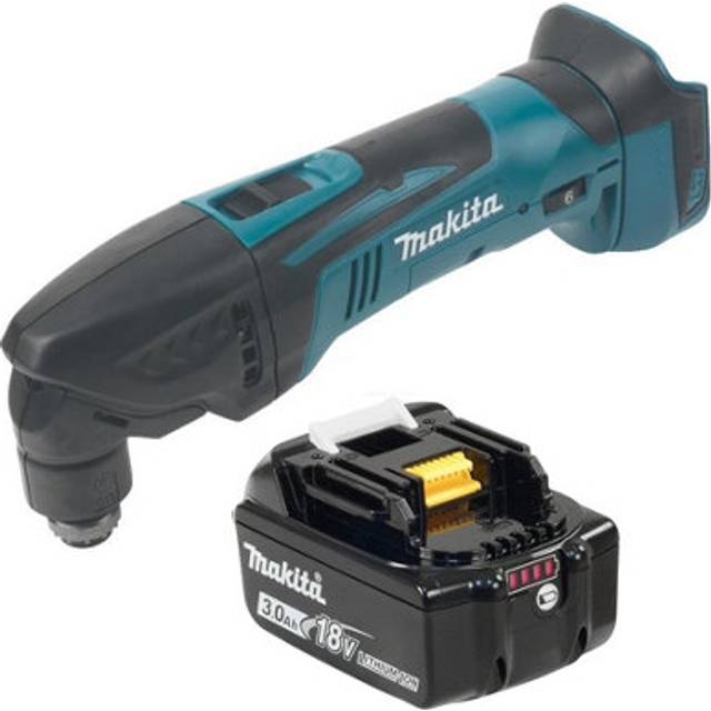 Makita DTM50Z 18v LXT Lithium Cordless Multi Tool Multitool + BL1830 3ah Battery